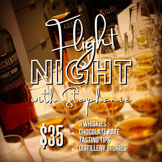 Flight Night with Stephanie at the Dam Pub